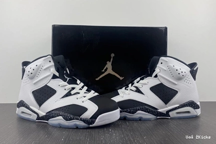 Jordan Retro Oreo 6 619 NewStyle 384664-101 0802
